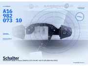 Schalter MERCEDES-BENZ A-Klasse (W169) A1698207310