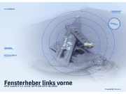 Fensterheber links vorne OPEL Kadett D
