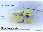 Bremsbackensatz MERCEDES-BENZ C-Klasse (W203) 91057100