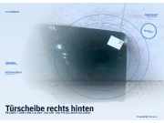 Türscheibe rechts hinten PEUGEOT 308 I SW