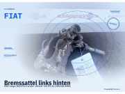 Bremssattel links hinten FIAT Coupe (FA/175) FIAT