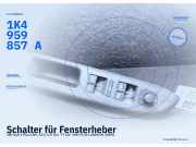 Schalter für Fensterheber VW Golf V Plus (5M, 521) 1K4959857A