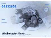 Wischermotor hinten OPEL Astra G Caravan (T98) 09132802