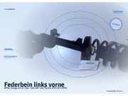 Federbein links vorne OPEL Omega B
