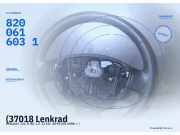 (37018 Lenkrad RENAULT Clio II (B) ) 5200616031 8200616031