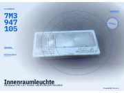 Innenraumleuchte VW Sharan (7M) 7M3947105
