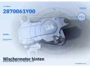 Wischermotor hinten NISSAN 100 NX (B13) 2870061Y00
