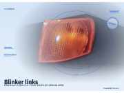Blinker links FORD Escort V (GAL)