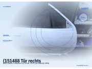 (151488 Tür rechts OPEL Kadett E Cabriolet )