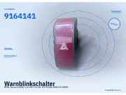 Warnblinkschalter OPEL Corsa C (X01) 9164141