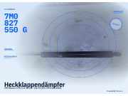 Heckklappendämpfer VW Sharan (7M) 7M0827550G