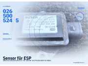 Sensor für ESP AUDI A4 Cabriolet (8H) 8E0907637A 0265005245