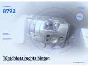 Türschloss rechts hinten ALFA ROMEO 146 (930) B792
