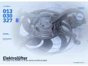 Elektrolüfter VW Caddy II Van (9K9B) 6K0959455L 0130303278