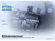 Klimakompressor HYUNDAI H-1 Kasten (H-1) 97701-4A900