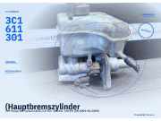 (Hauptbremszylinder VW Passat B6 (3C5) 3C1611301) 3C1611301