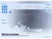 Blinkerschalter VW Touran (1T1, 1T2) 1K0953513G FKZ 1K0953513A