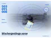 Wischergestänge vorne OPEL Astra F Cabriolet 503091008
