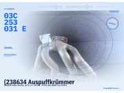 (238634 Auspuffkrümmer SKODA Fabia Combi (6Y) 03C253031E) 03C253031E