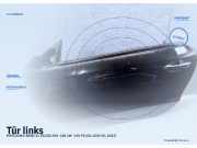 Tür links MERCEDES-BENZ SL (R230) 197 obsidianschwarz metallic