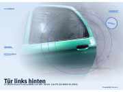 Tür links hinten CITROEN Xsara Picasso