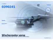 Wischermotor vorne BMW 3er Coupe (E46) 0390241