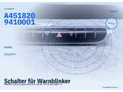 Schalter für Warnblinker SMART Fortwo Coupe (451) A4518209410001