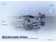 Wischermotor hinten NISSAN Bluebird Station Wagon (WU11)
