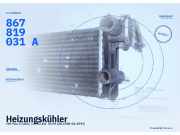 Heizungskühler VW Polo II (86C) 867819121 867819031A
