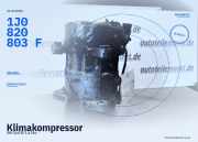 Klimakompressor VW Golf IV 1J0820803F