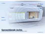 Sonnenblende rechts TOYOTA Yaris Liftback (P9)