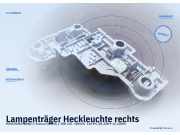Lampenträger Heckleuchte rechts MERCEDES-BENZ C-Klasse (W204)