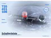 Schalterleiste FIAT 500 (312) 735451108