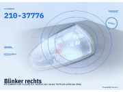 Blinker rechts MITSUBISHI Colt IV (CAO) 210-37776