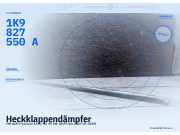 Heckklappendämpfer VW Golf V Variant (1KM) 1K9827550A
