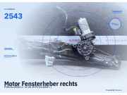 Motor Fensterheber rechts FORD Ka (RU8) 2543