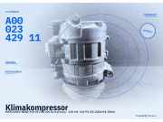Klimakompressor MERCEDES-BENZ SLK (R170) A0002342911