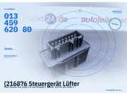 (216876 Steuergerät Lüfter FIAT Ducato Bus (250, 290) 01345962080) 01345962080