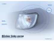 Blinker links vorne NISSAN Sunny III (N14)