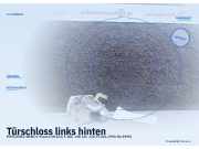 Türschloss links hinten MERCEDES-BENZ E-Klasse (W124)