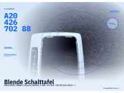 Blende Schalttafel MERCEDES-BENZ C-Klasse (W204) A2042670288