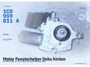 Motor Fensterheber links hinten VW Golf IV (1J) 1C0959811A