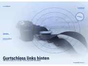 Gurtschloss links hinten VW Golf IV (1J)