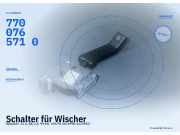 Schalter für Wischer RENAULT 21 (L 48) 7700765710