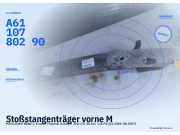 Stoßstangenträger vorne MERCEDES-BENZ C-Klasse T-Modell (S203) A611078029 A6110780290
