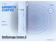 Stoßstange hinten SEAT Arosa (6H) 6H0807421A FKZ