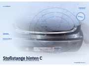 Stoßstange hinten CITROEN C1