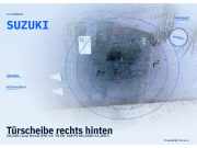 Türscheibe rechts hinten SUZUKI Liana Kombi (ER) SUZUKI