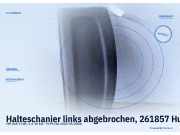 Halteschanier links abgebrochen, 261857 Hutablage VW Golf V (1K