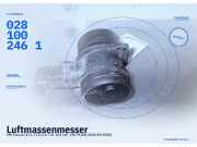 Luftmassenmesser VW Touran (1T1, 1T2) 074906461B 0281002461